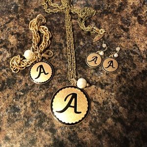 Plunder Celine A necklace, Glenda A , Allison A